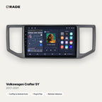 Qrade Autoradio für Volkswagen Crafter SY (2017–2021) mit Wireless CarPlay & Android Auto