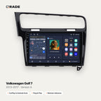 Qrade Autoradio für Volkswagen Golf 7 (2013–2017), Version A mit Wireless CarPlay & Android Auto