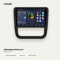 Qrade Autoradio für Volkswagen Scirocco 3 (2008–2013) mit Wireless CarPlay & Android Auto