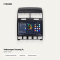 Qrade Autoradio für Volkswagen Touareg 7L (2002–2010) mit Wireless CarPlay & Android Auto