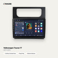 Qrade Autoradio für Volkswagen Touran 1T (2011–2015) mit Wireless CarPlay & Android Auto