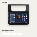 Qrade Autoradio für Volkswagen Touran 1T (2011–2015) mit Wireless CarPlay & Android Auto