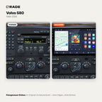 Volvo S80 (1998–2006) – Autoradio mit Wireless CarPlay & Android Auto