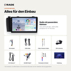 Volvo XC70 / V70 / S60 (2004–2009) – Autoradio mit Wireless CarPlay & Android Auto