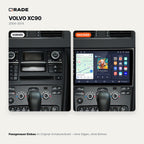 Volvo XC90 (2004–2014) – Autoradio mit Wireless CarPlay & Android Auto