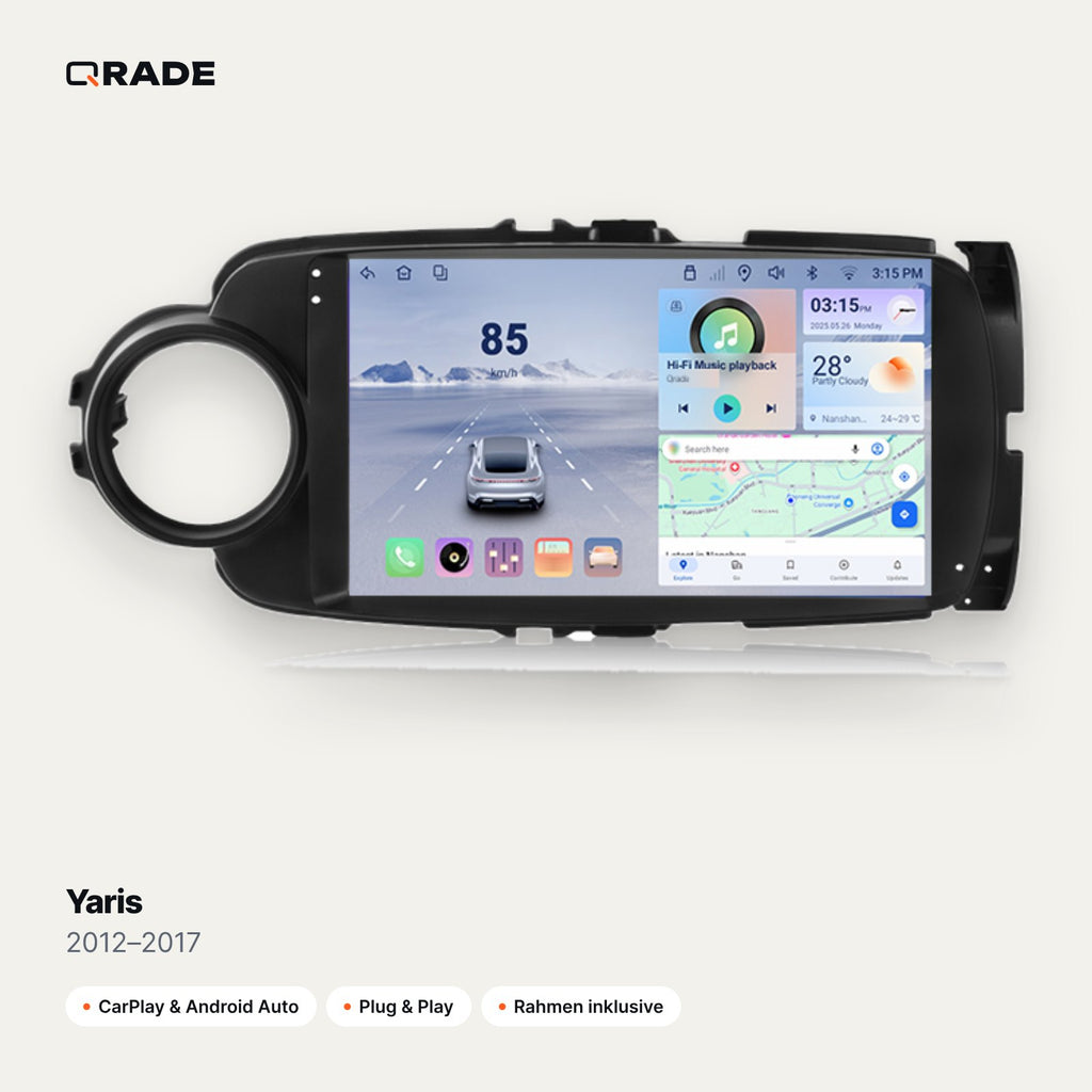Yaris 2012–2017 CarPlay Radio