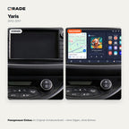 Toyota Yaris (2012–2017) – Autoradio mit Wireless CarPlay & Android Auto